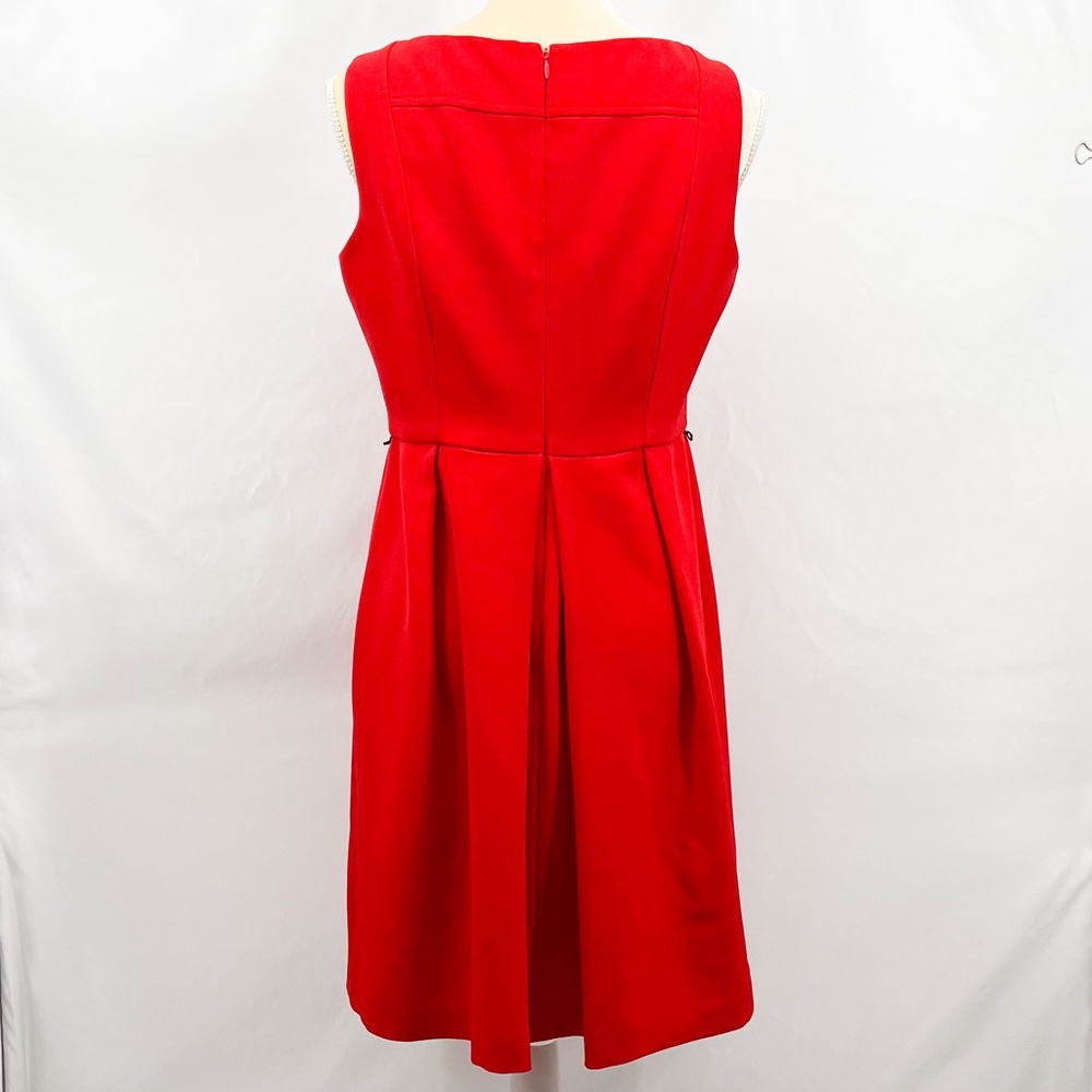 Adrianna Papell A Line Pleated Dress - Picture 4 of 10